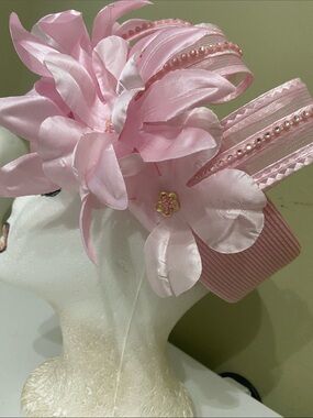 Really Cute Pink Dress Hat / Church Hat
